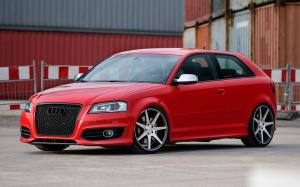 Audi S3 Sportback on Vossen Wheels (CV7) 2016 года